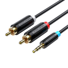 Vention 3.5mm/2xRCA, 10 m цена и информация | Кабели и провода | kaup24.ee