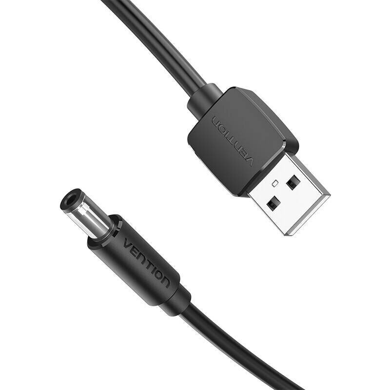 Vention USB/DC 5.5mm, 0.5 m цена и информация | Kaablid ja juhtmed | kaup24.ee