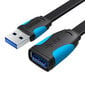 Vention VAS-A13-B200F, USB 3.0, 2m hind ja info | Kaablid ja juhtmed | kaup24.ee