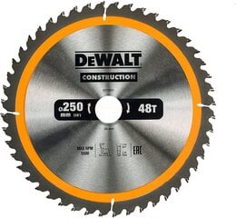 Saeketas DeWalt 250x30mm x 48z - DT1957 hind ja info | Elektrilised saed, mootorsaed ja tarvikud | kaup24.ee