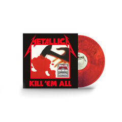 Vinüülplaat LP Metallica - Kill 'Em All, Jump In The Fire Engine Red Vinyl, Limited Edition, Remastered hind ja info | Vinüülplaadid, CD, DVD | kaup24.ee