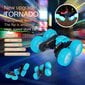 Tornado Stunt Car RC trikisõiduk LED-valgustuse ja 3D-tekstiprojektoriga цена и информация | Poiste mänguasjad | kaup24.ee