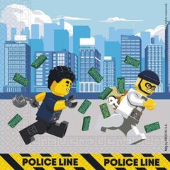 Peokomplekt Lego City Police hind ja info | Ühekordsed nõud | kaup24.ee