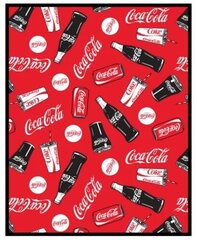 Флисовое одеяло Coca-Cola 120x150 см цена и информация | Покрывала, пледы | kaup24.ee