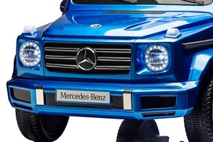 Laste elektriauto Mercedes-Benz G500 muusikamooduliga, üks iste, sinine hind ja info | Laste elektriautod | kaup24.ee