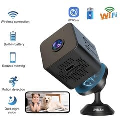 Беспроводная умная Wi-Fi камера наблюдения Full HD LIVMAN X1 цена и информация | Камеры видеонаблюдения | kaup24.ee