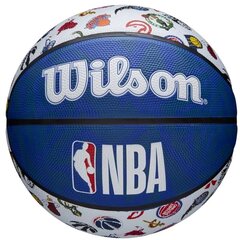 Баскетбольный мяч Wilson NBA WTB1301XBNBA цена и информация | Баскетбольные мячи | kaup24.ee