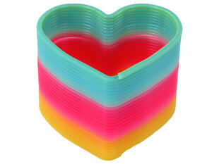 Vedru südamekujuline 6 cm, vikerkaarevärvi hind ja info | Arendavad mänguasjad | kaup24.ee