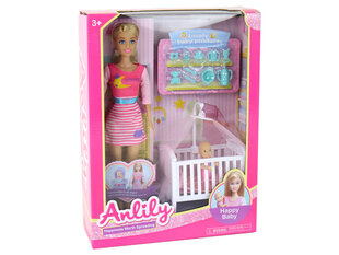 Ema ja beebinukukomplekt, Anlily hind ja info | Tüdrukute mänguasjad | kaup24.ee