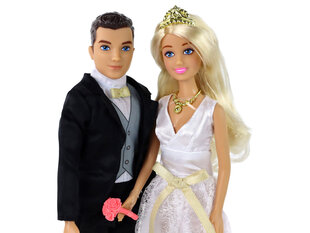 Набор кукол "Жених и невеста", Anlily цена и информация | Игрушки для девочек | kaup24.ee