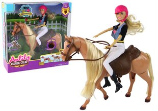 Набор из куклы и лошадки Anlily цена и информация | Игрушки для девочек | kaup24.ee