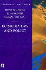 EC Media Law and Policy цена и информация | Книги по экономике | kaup24.ee