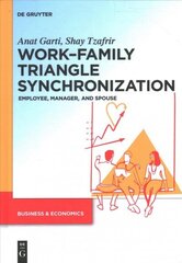 WorkFamily Triangle Synchronization: Employee, manager, and spouse hind ja info | Majandusalased raamatud | kaup24.ee