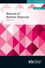 Renewal of Business Tenancies 3rd New edition цена и информация | Книги по экономике | kaup24.ee