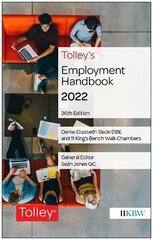 Tolley's Employment Handbook 36th edition hind ja info | Majandusalased raamatud | kaup24.ee