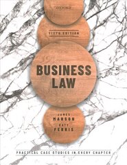 Business Law 6th Revised edition цена и информация | Книги по экономике | kaup24.ee