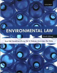 Environmental Law 9th Revised edition hind ja info | Majandusalased raamatud | kaup24.ee