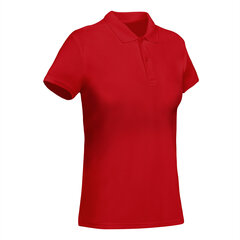 Рубашка поло женская облегающая с коротким рукавом PRINCE WOMAN, красная цена и информация | Женские футболки | kaup24.ee
