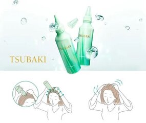 Shiseido Tsubaki Piparmündilõhnaline kuivšampoon-geel 180ml hind ja info | Šampoonid | kaup24.ee