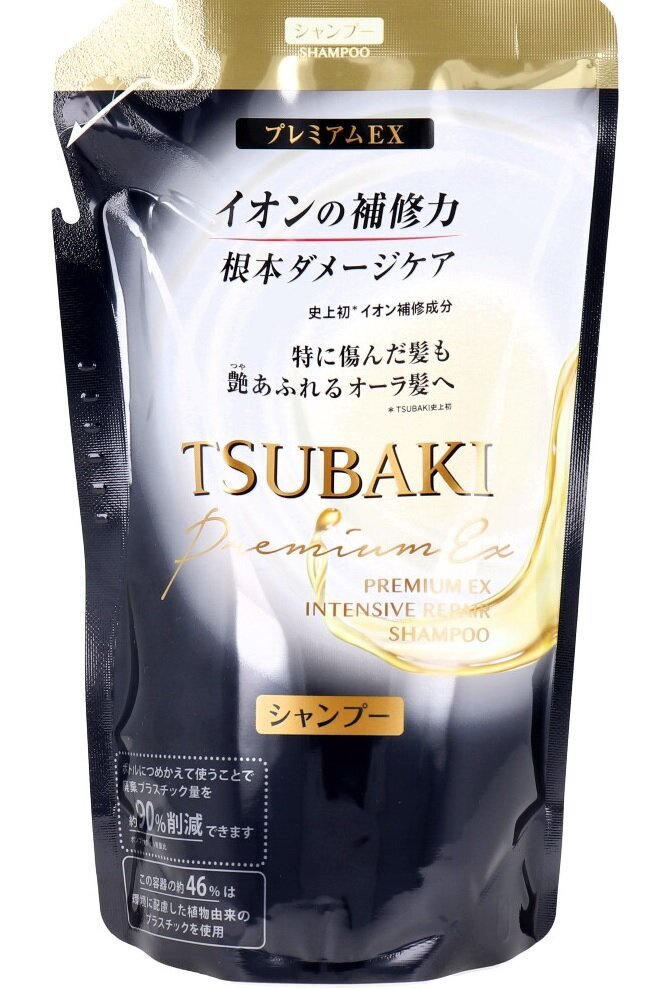 Shiseido Tsubaki Premium EX Taastav šampoon kahjustatud juustele, täide 363 ml hind ja info | Šampoonid | kaup24.ee