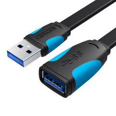 Vention VAS-A13-B150, Flat USB 3.0, 1.5m hind ja info | Kaablid ja juhtmed | kaup24.ee