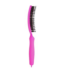 Juuksehari Olivia Garden Fingerbrush Combo Medium Purple 1 tk цена и информация | Расчески, щетки для волос, ножницы | kaup24.ee