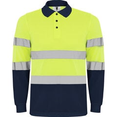 T-särk meestele Polaris L/S, kollane-sinine hind ja info | Tööriided | kaup24.ee