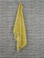 RollnLay sauna- ja rannarätik, kollane, 100x180 cm hind ja info | Rätikud, saunalinad | kaup24.ee