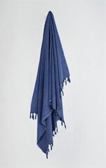 Сауна-плед, пляжное полотенце, сауна-полотенце, темно-синее, 90x165 см цена и информация | Полотенца | kaup24.ee