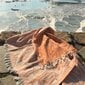 RollnLay saunalina- ja rannarätik, oranz , 90x170 cm hind ja info | Rätikud, saunalinad | kaup24.ee