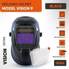 Keevitusmask Doka Vision 9 hind ja info | Peakaitsmed | kaup24.ee