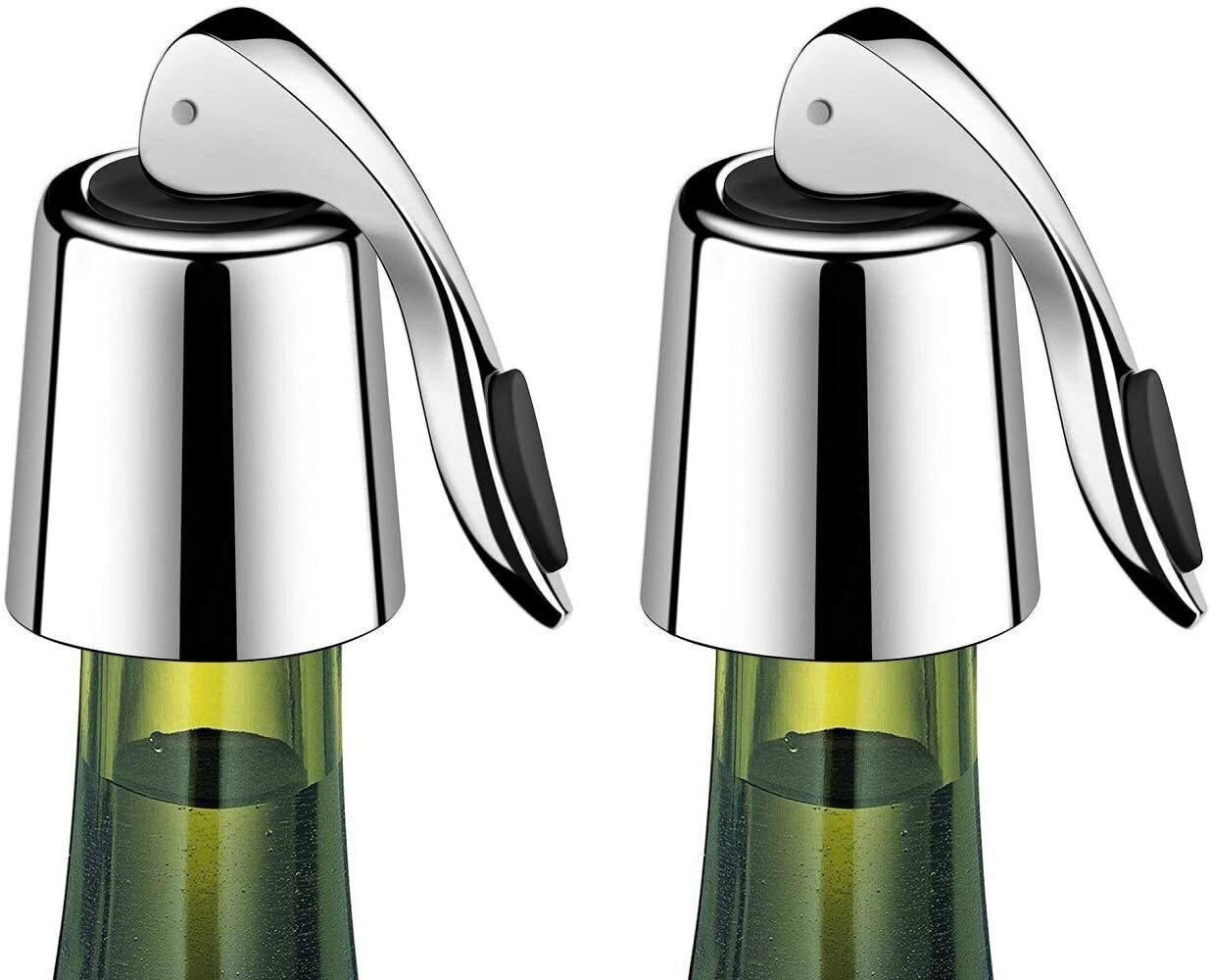Šampanja ja veini korduvkasutatav kork Smurf, 2 tk цена и информация | Köögitarbed | kaup24.ee