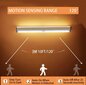 Juhtmeta LED-valgusti liikumisanduriga (soe valge), 20 cm, 13 LED hind ja info | Süvistatavad ja LED valgustid | kaup24.ee