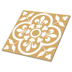 Kleepuvad dekoratiivplaadid Decormat 30x30cm, 9 tk, kuninglik ornament hind ja info | Põrandaplaadid | kaup24.ee