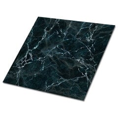 Kleepuvad dekoratiivplaadid Decormat 30x30cm, 9 tk, marmori imitatsioon hind ja info | Põrandaplaadid | kaup24.ee