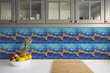 Kleepuvad dekoratiivplaadid Decormat 30x30cm, 9 tk, marmorist meri hind ja info | Põrandaplaadid | kaup24.ee