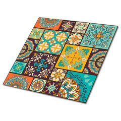 Kleepuvad dekoratiivplaadid Decormat 30x30cm, 9 tk, lapitöö цена и информация | Плитка на пол | kaup24.ee