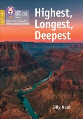 Highest, Longest, Deepest: Phase 5 Set 1 цена и информация | Книги для подростков и молодежи | kaup24.ee