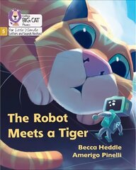 Robot Meets a Tiger: Phase 5 Set 2 цена и информация | Книги для подростков и молодежи | kaup24.ee