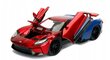 Mänguauto Jada Toys Marvel Spiderman Ford GT ja padi Cat, 50 cm цена и информация | Poiste mänguasjad | kaup24.ee