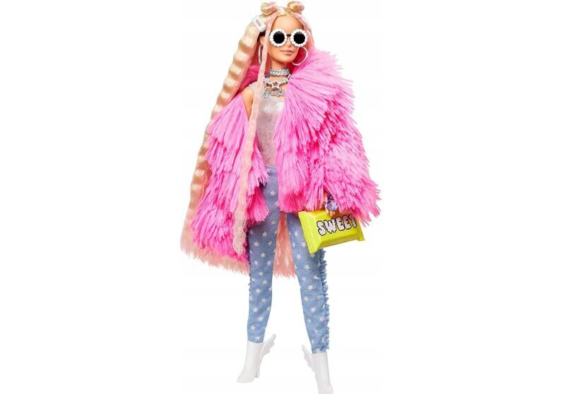 Nukk Barbie Mattel Extra ja kingipadi Cat, 50 cm hind ja info | Tüdrukute mänguasjad | kaup24.ee