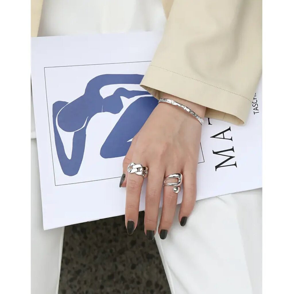 Sõrmus 925 hõbe kullatud Marceline hind ja info | Sõrmused | kaup24.ee