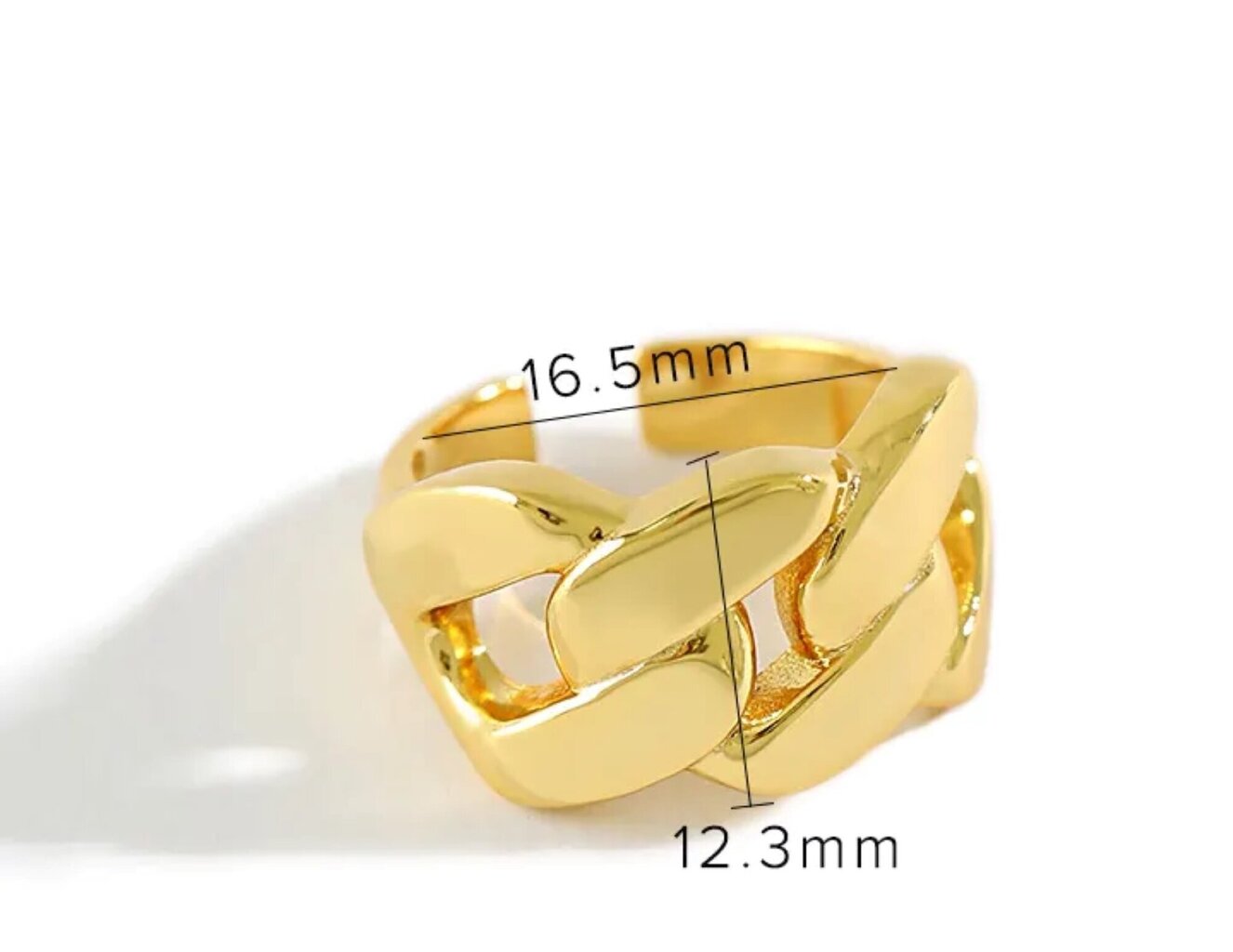 Sõrmus 925 hõbe kullatud Marceline hind ja info | Sõrmused | kaup24.ee
