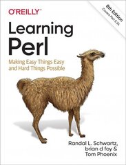 Learning Perl: Making Easy Things Easy and Hard Things Possible 8th edition цена и информация | Книги по экономике | kaup24.ee