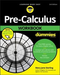 Pre-Calculus Workbook For Dummies 3rd edition hind ja info | Majandusalased raamatud | kaup24.ee