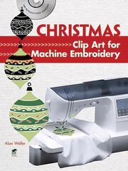Christmas Clip Art for Machine Embroidery цена и информация | Книги о питании и здоровом образе жизни | kaup24.ee