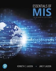 Essentials of MIS 13th edition цена и информация | Книги по экономике | kaup24.ee