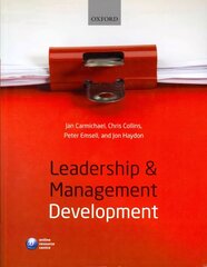 Leadership and Management Development hind ja info | Majandusalased raamatud | kaup24.ee