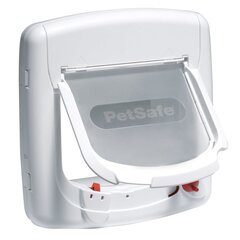 Магнитная откидная дверца PetSafe для кошек, белая цена и информация | Переноски, сумки | kaup24.ee