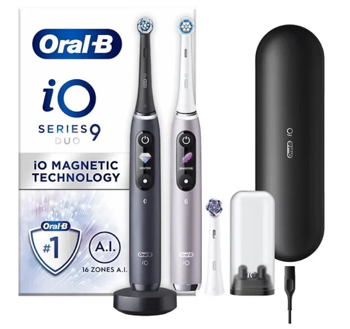 Oral-B iO Series 9 Duo Pack цена и информация | Elektrilised hambaharjad | kaup24.ee